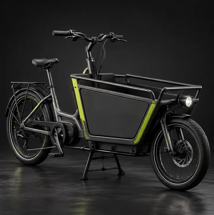 Cargo One rakodófelületes e-bike koncepciókép